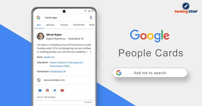 Add Me to Google Search